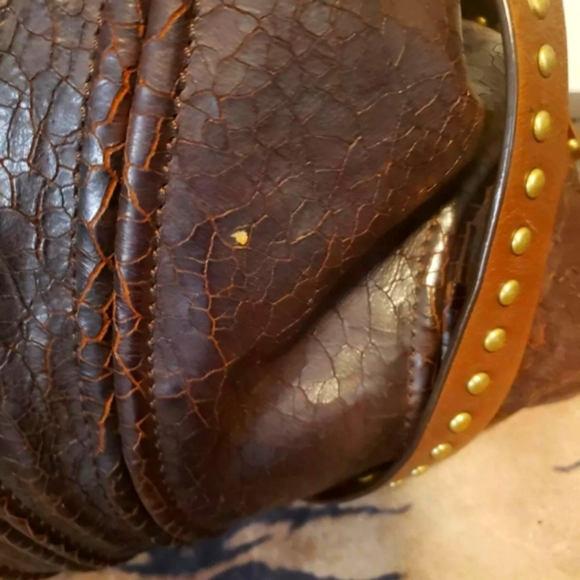 BOTKIER Bombay Crackled LTR SOLD OUT Vintage HB - Picture 2 of 9